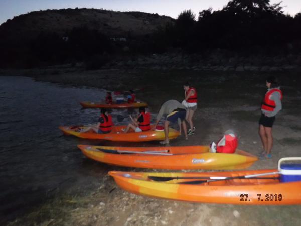 Kayaks Nocturnas con Luna Llena