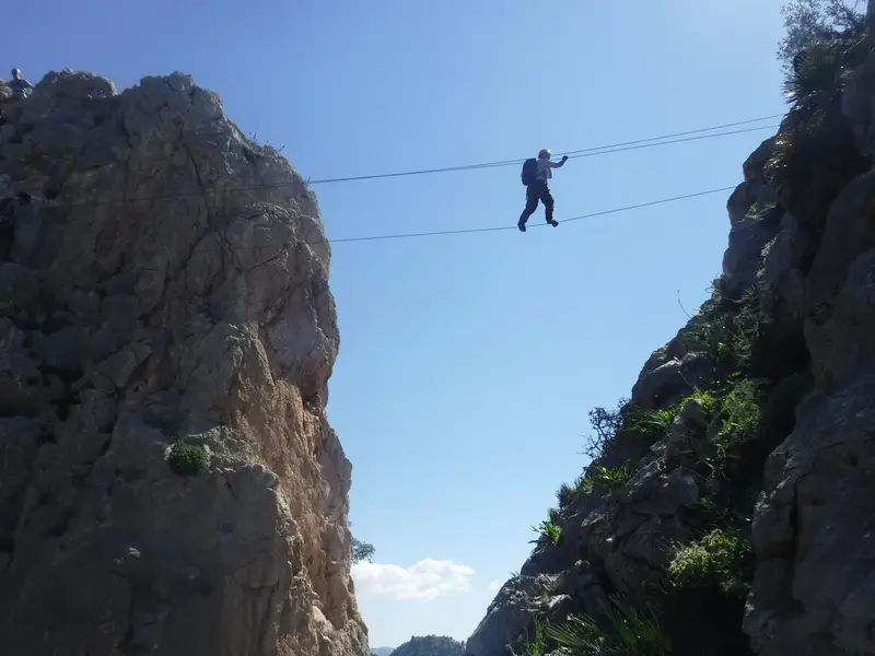 ferrata del chorro 9